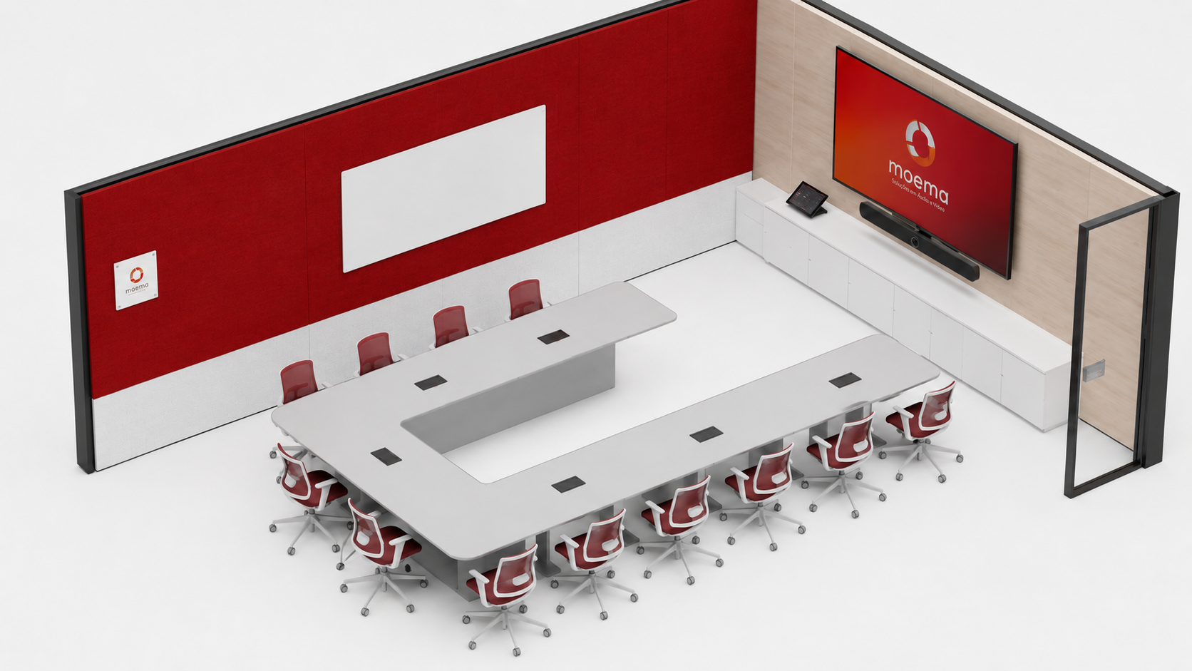 Projeto de sala de videoconferência